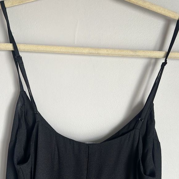 Reformation Crimini Black Slip Midi Dress - Picture 11 of 15